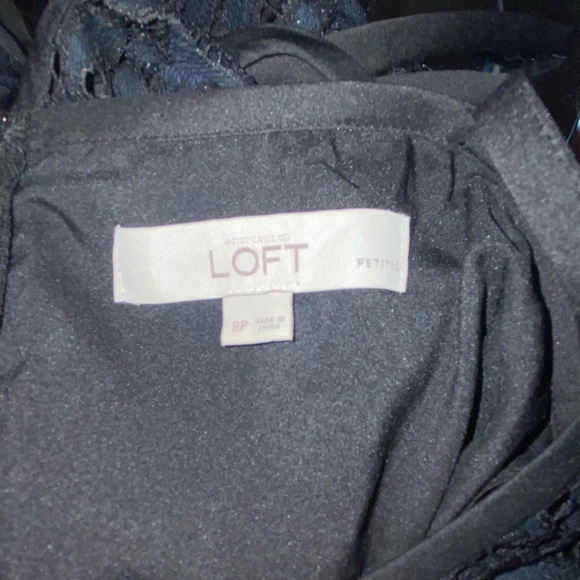 Loft Black Lace Dress - Picture 3 of 3